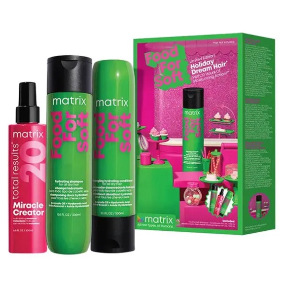 Matrix Food For Soft Holiday Dream Hair Fantasy Kit Holiday Gift Set - Picture 1 of 1